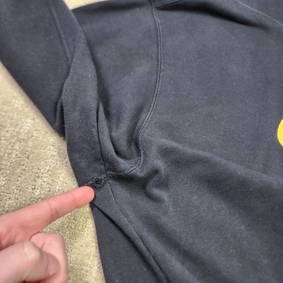 Nike Jordan Sweatshirt Men XXL Jumpman Crewneck Heavy Cotton French Terry Black - Picture 3 of 13